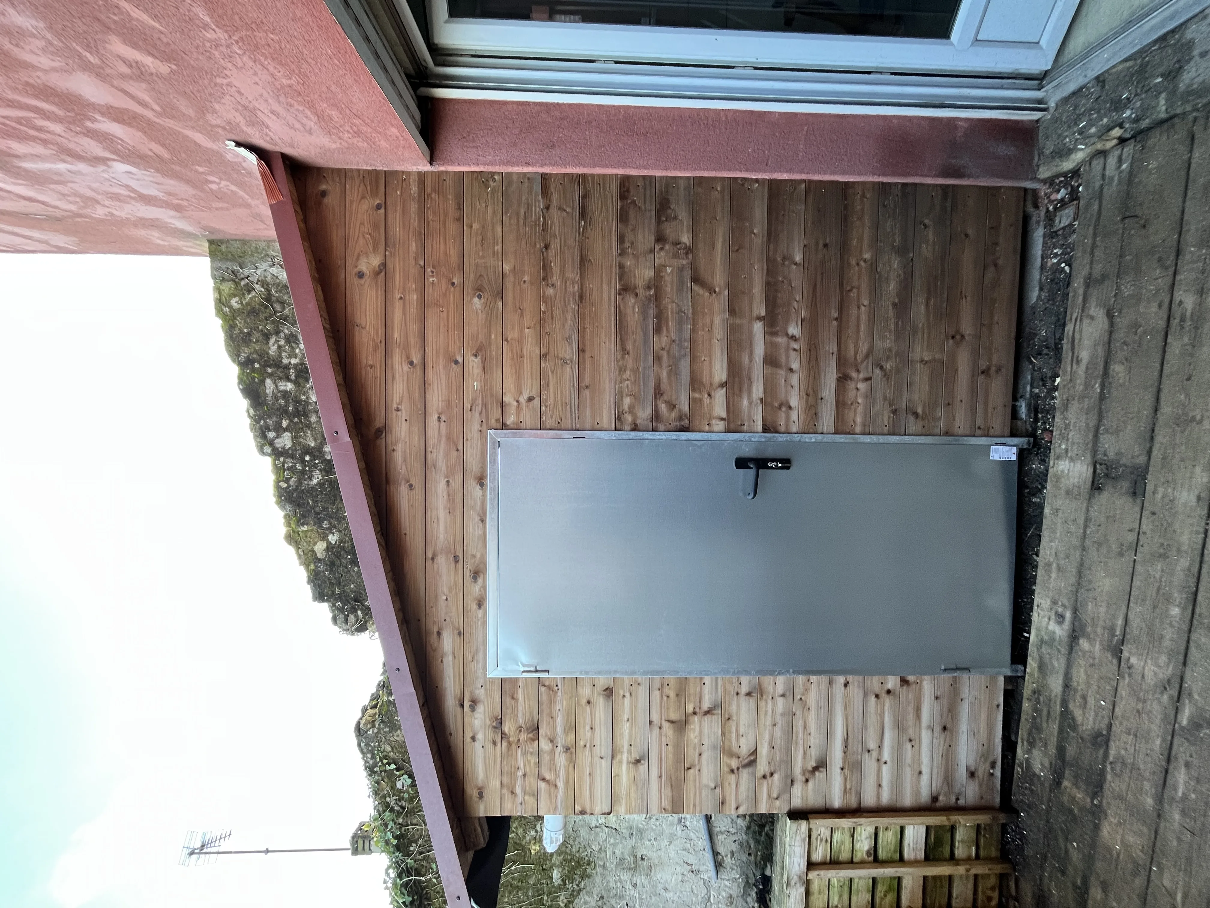 Cabanon bardé et terrasse — Bassin d'Arcachon