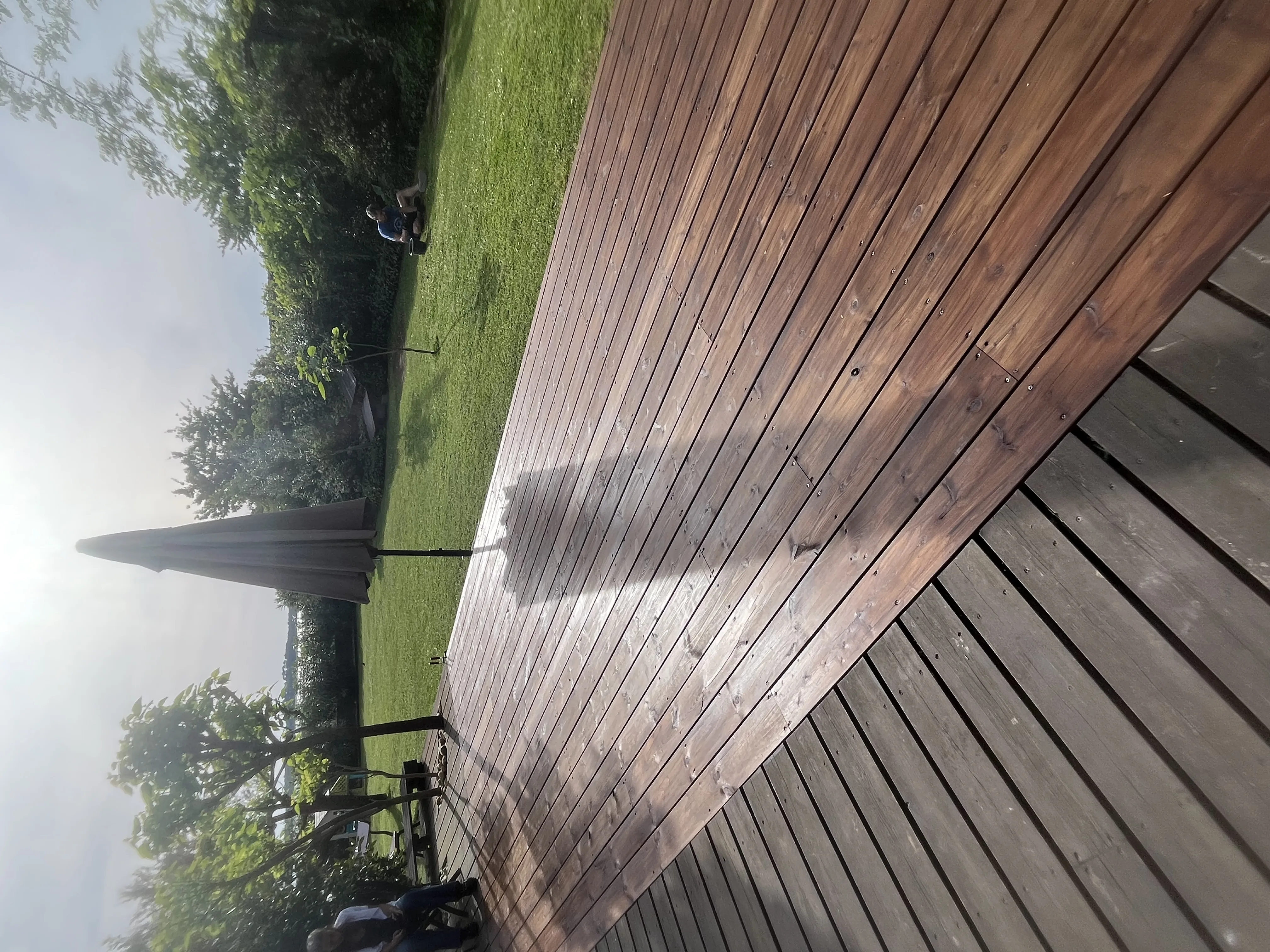 Grande terrasse — reprise et extension