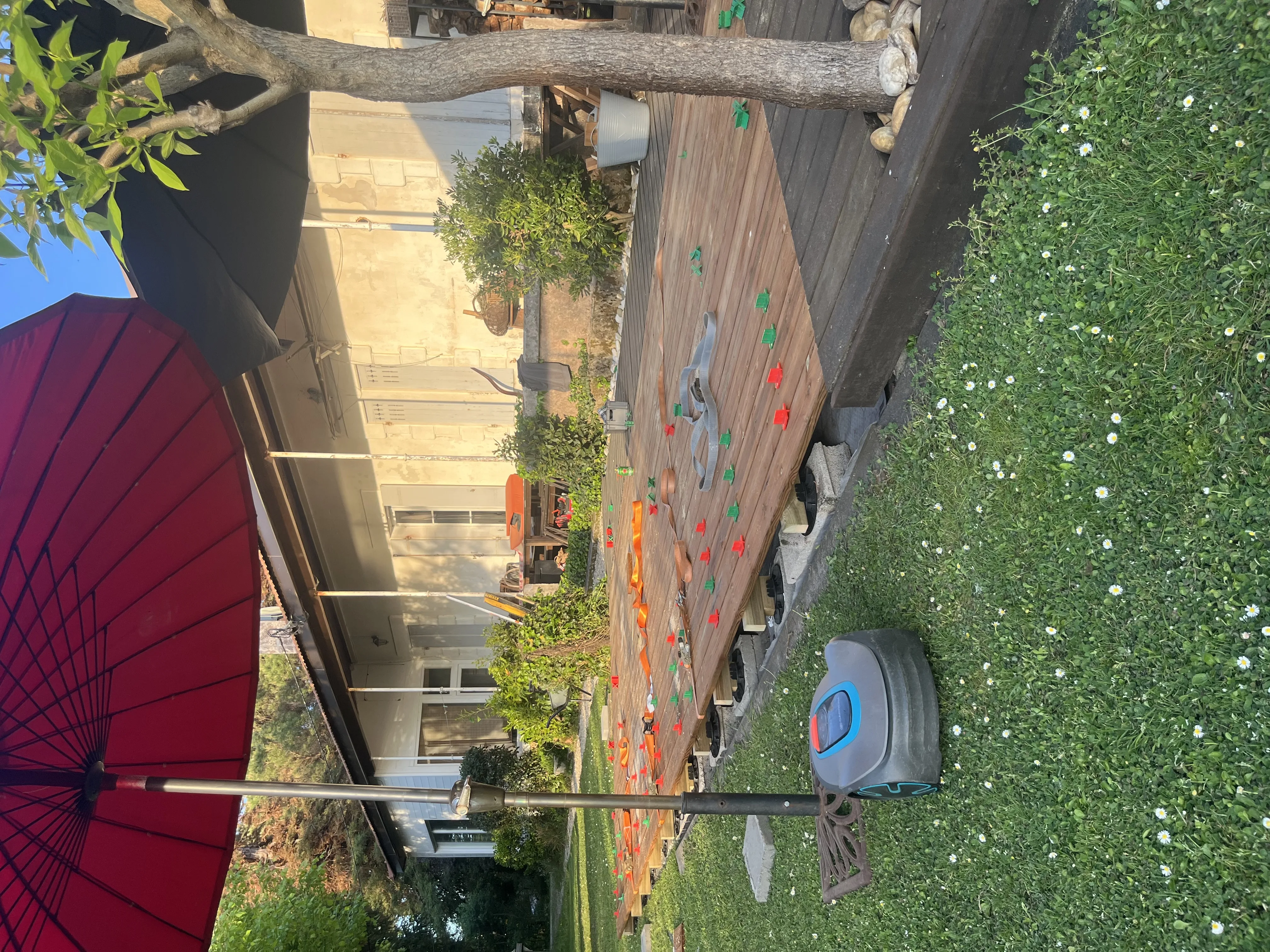 Grande terrasse — reprise et extension