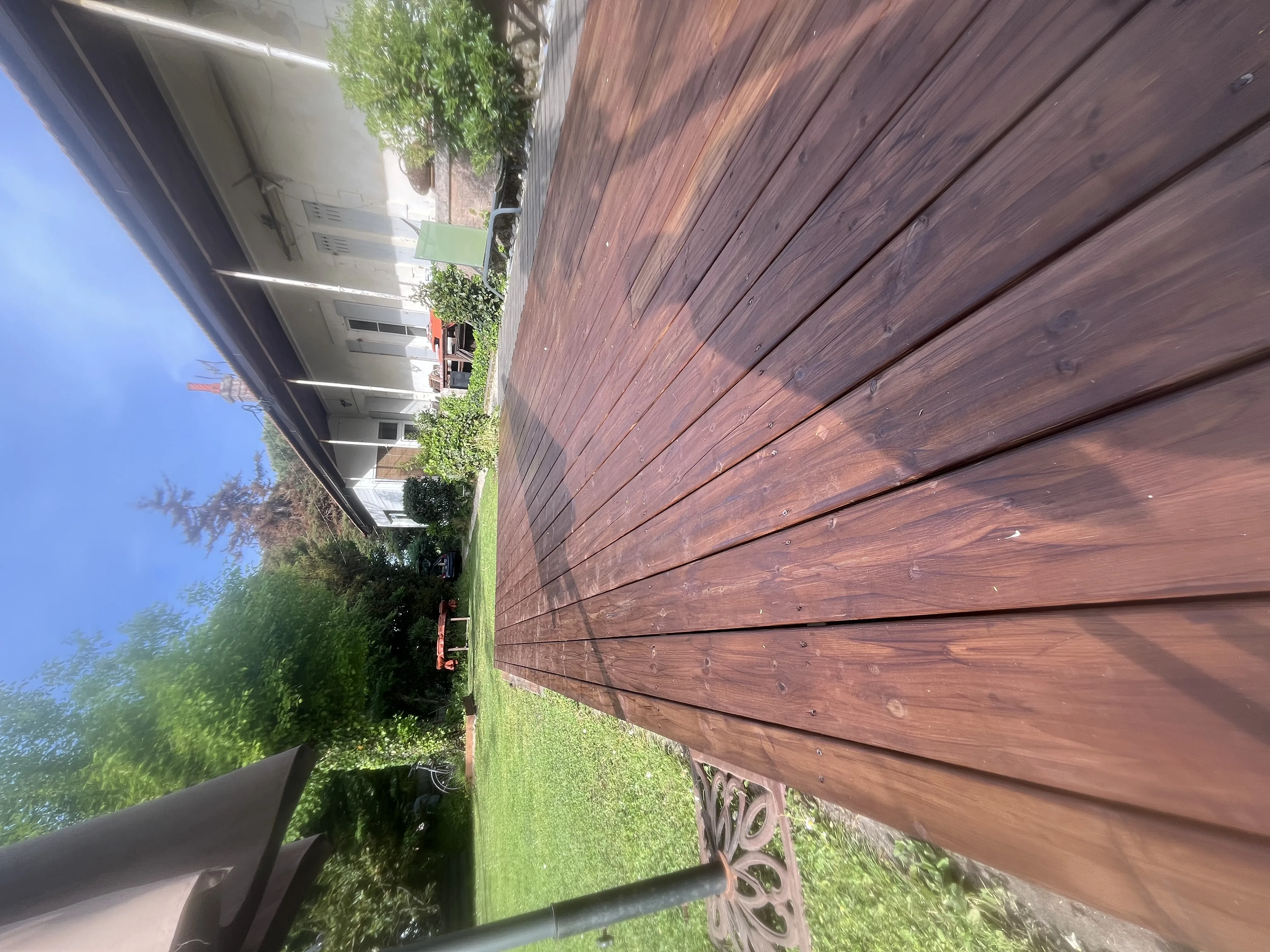 Grande terrasse — reprise et extension