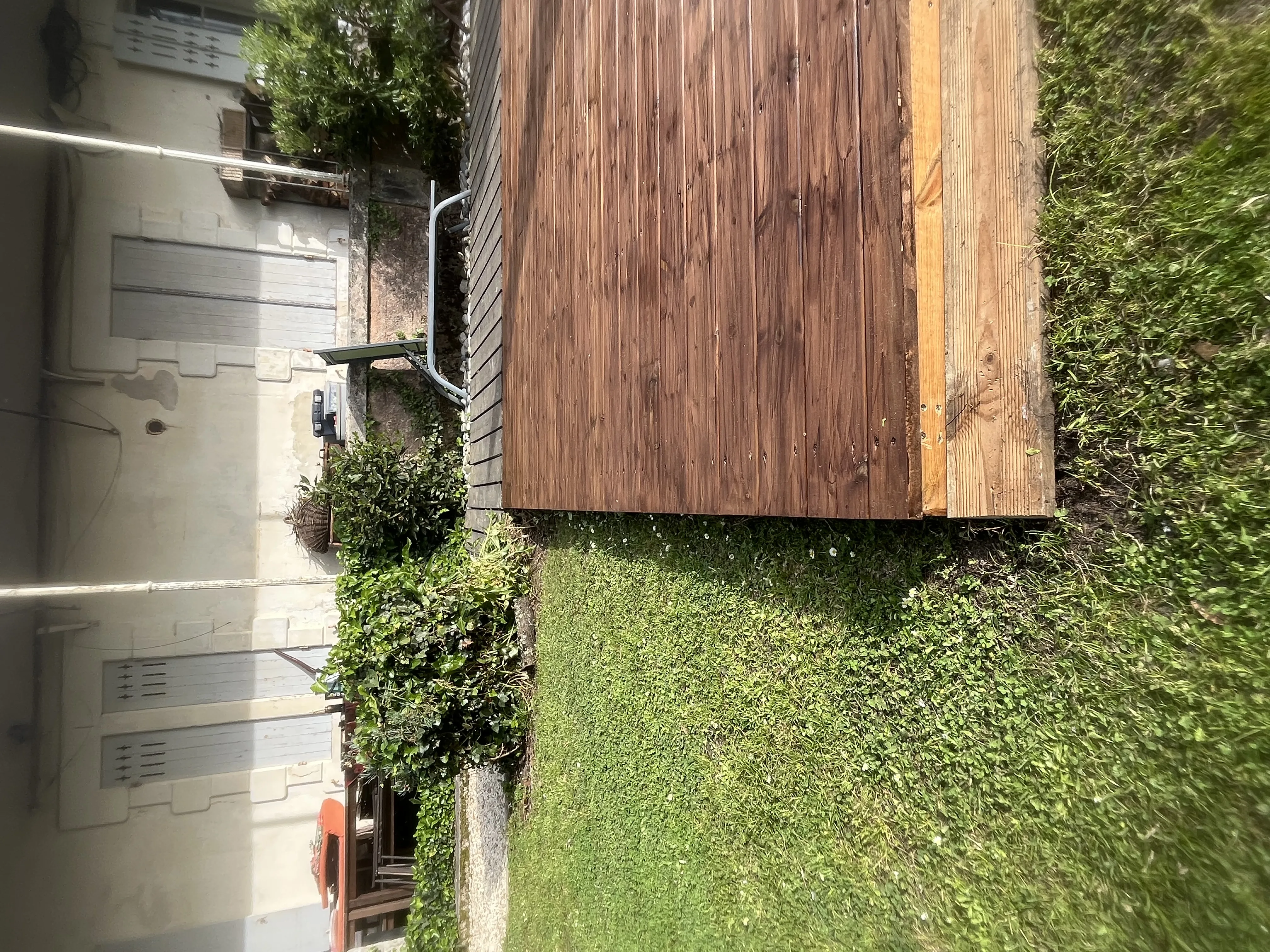 Grande terrasse — reprise et extension